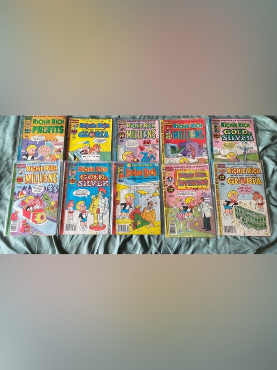 Richie rich Other - VINTAGE | Bundle of 10 Richie Rich Conics